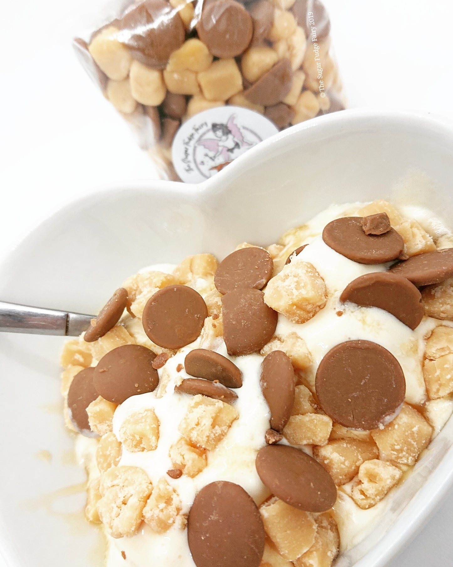 Vanilla Fairy Crumble with Milk Chocolate