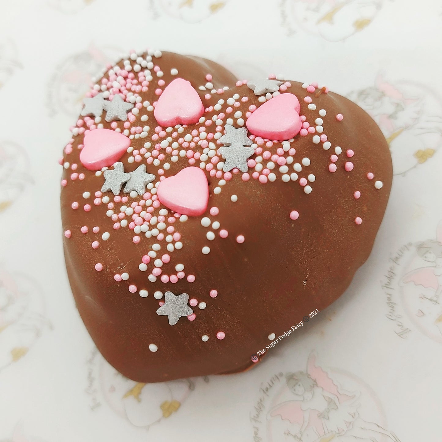 Stuffed Fudge Heart (Kinder)