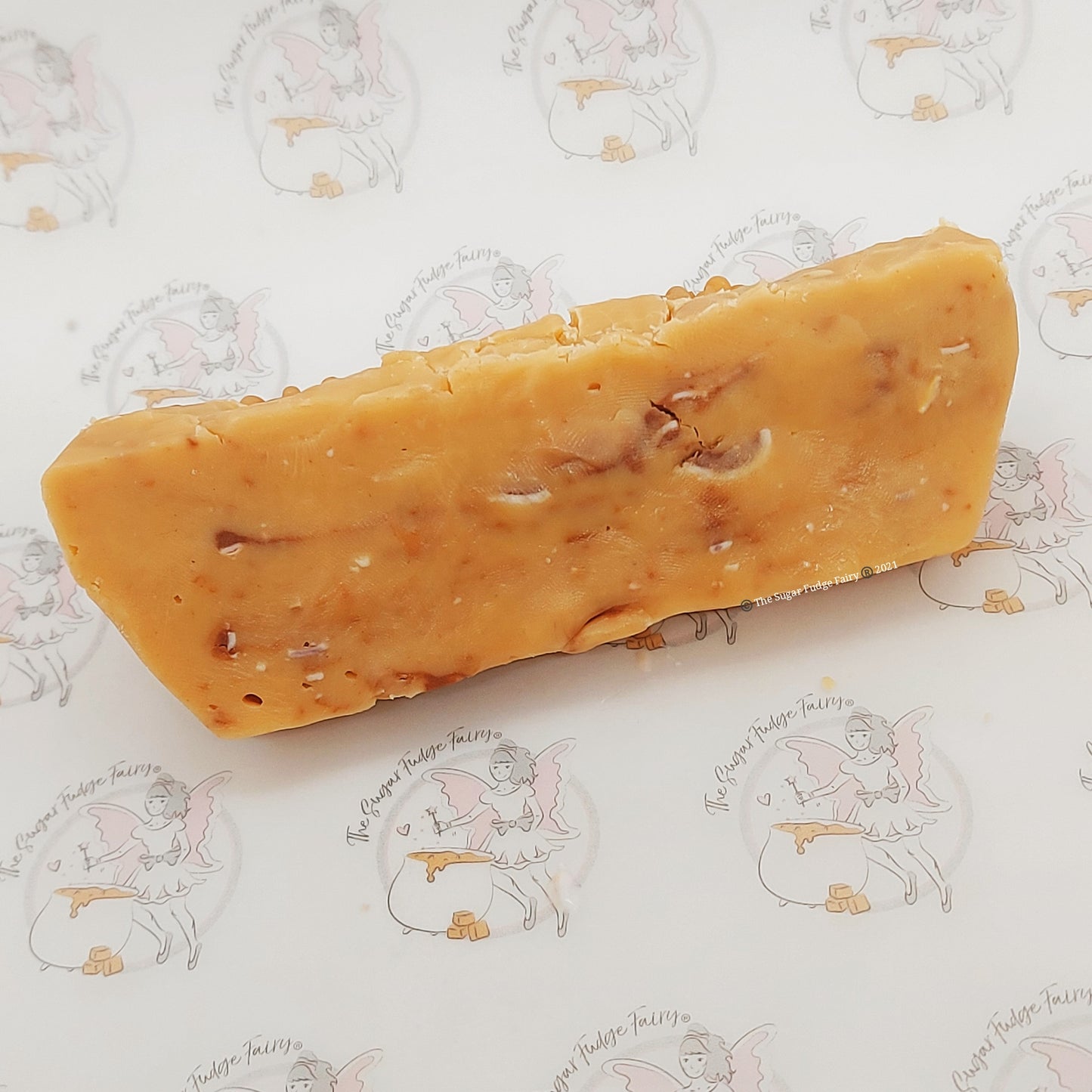 Toffee Apple Fudge Slice