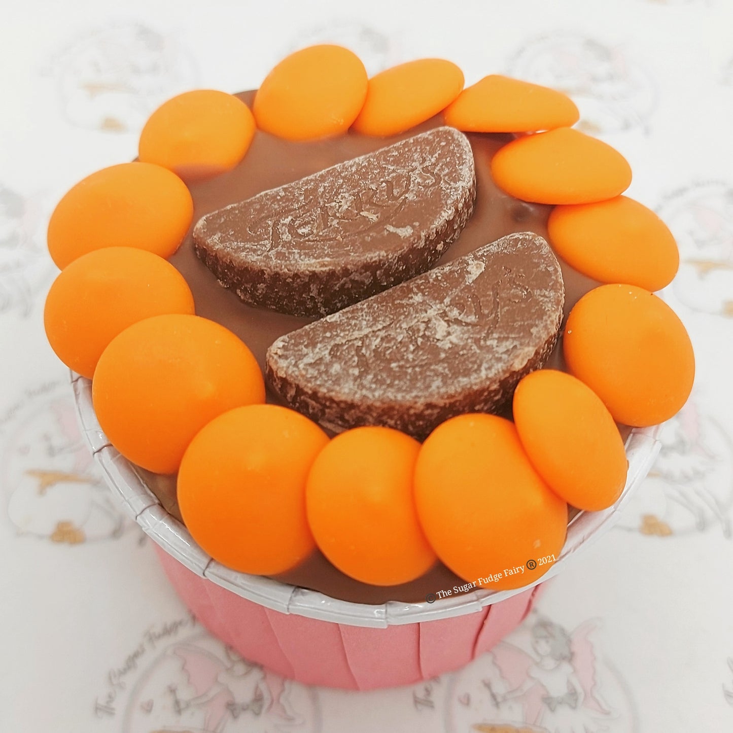 Chocolate Orange Fudge Cup