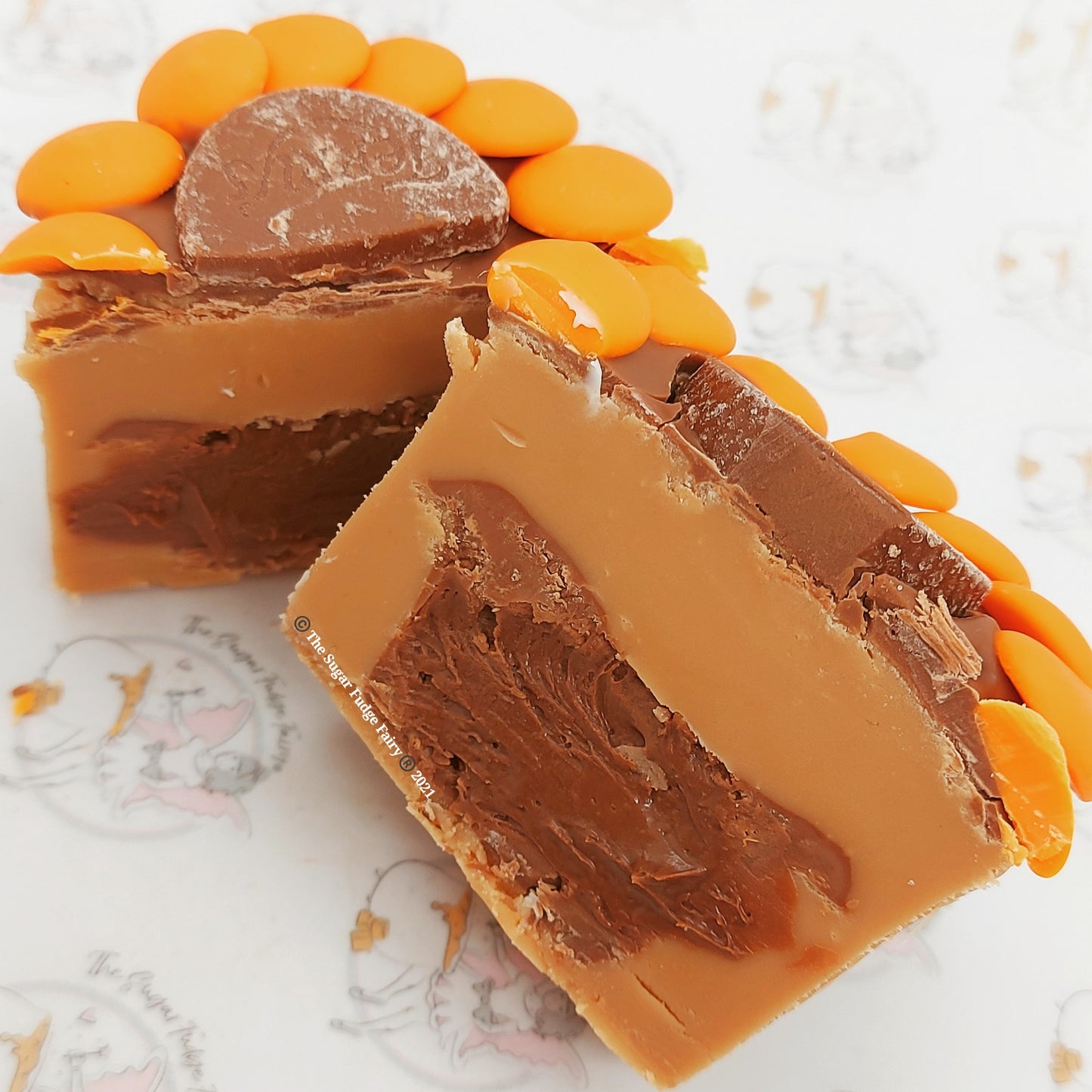 Chocolate Orange Fudge Cup