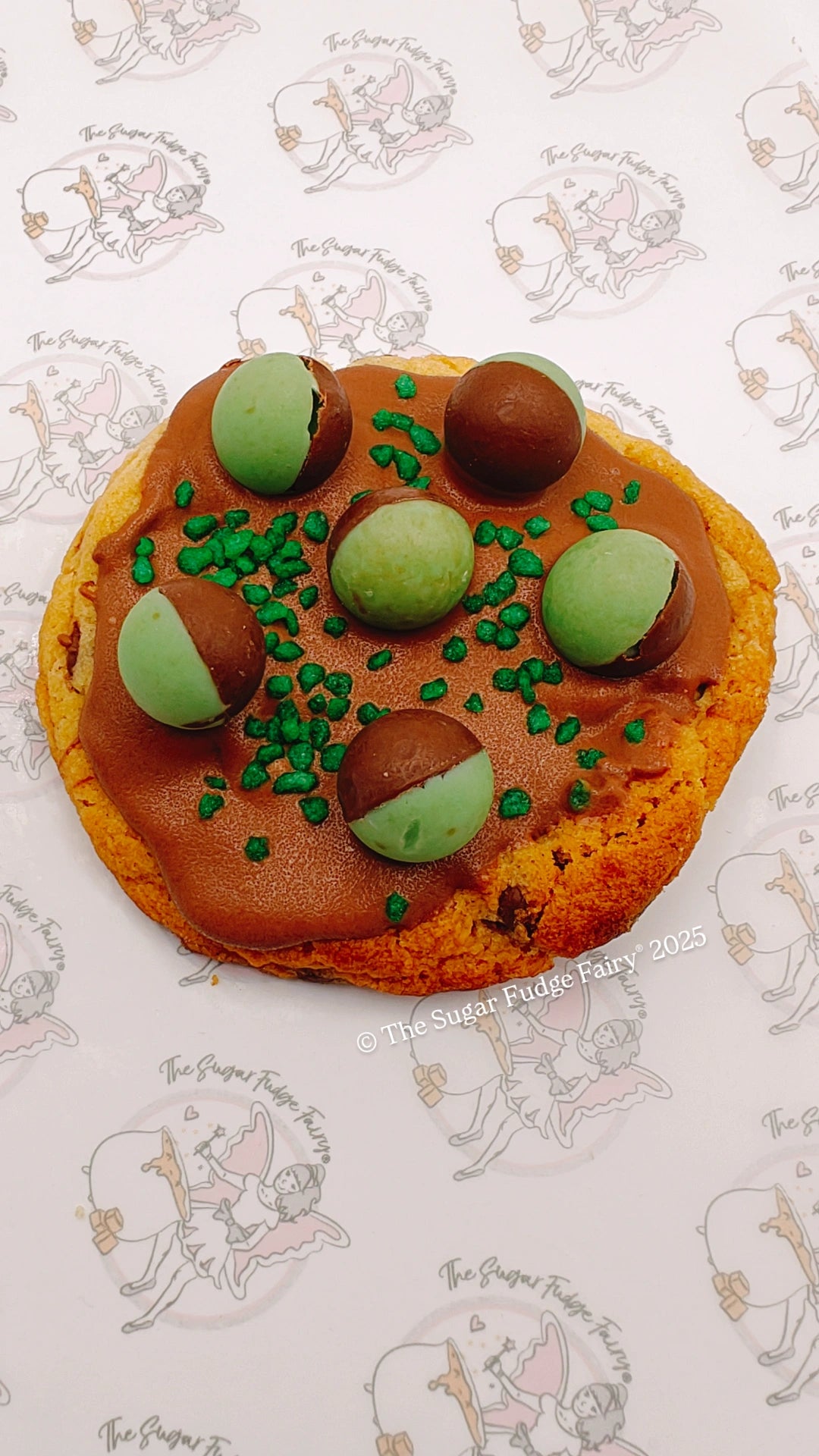 Topped Cookie (Aero Bubbles)