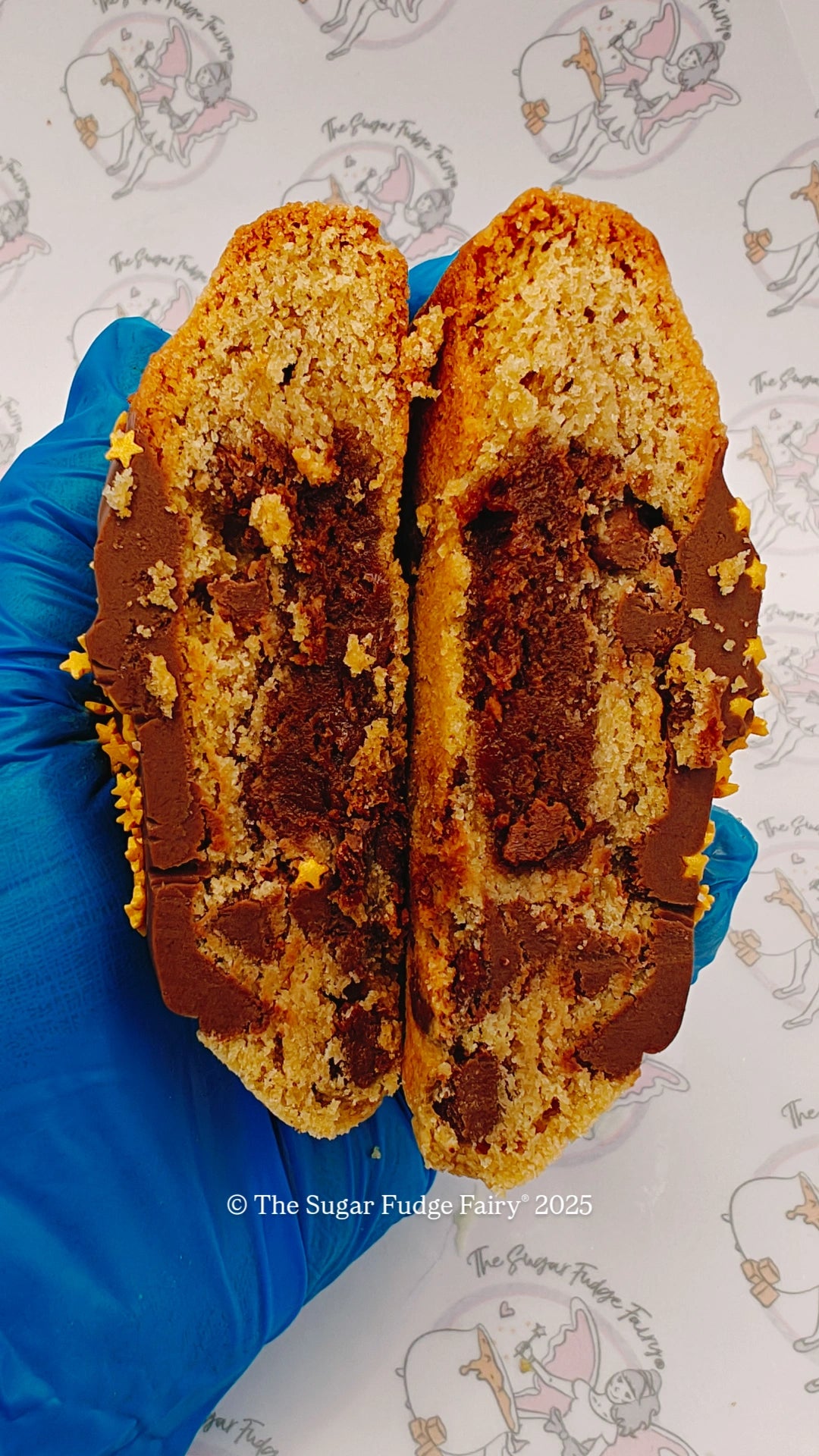 NYC Stuffed Cookie (Chocolate Caramel)