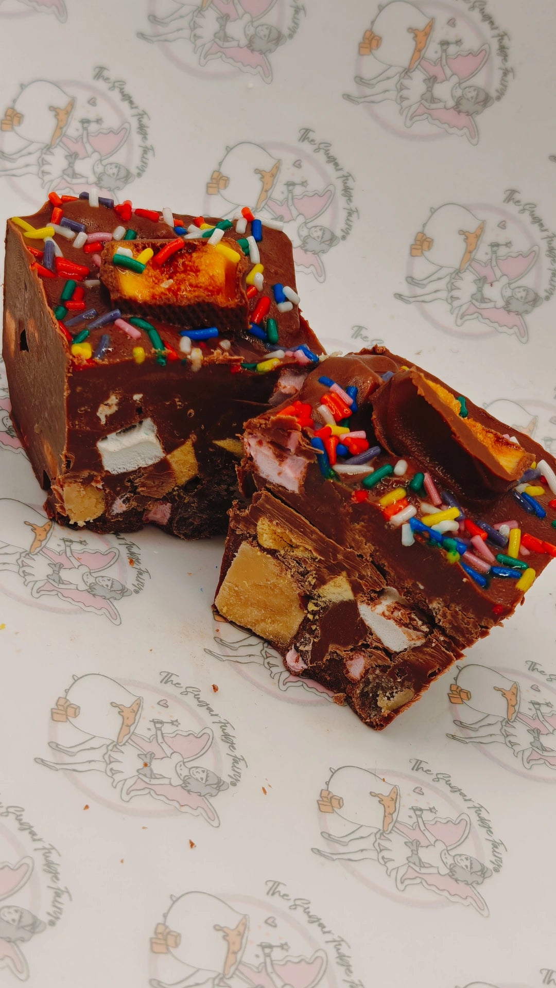 Fairy Crumble Rocky Road with Crunchie