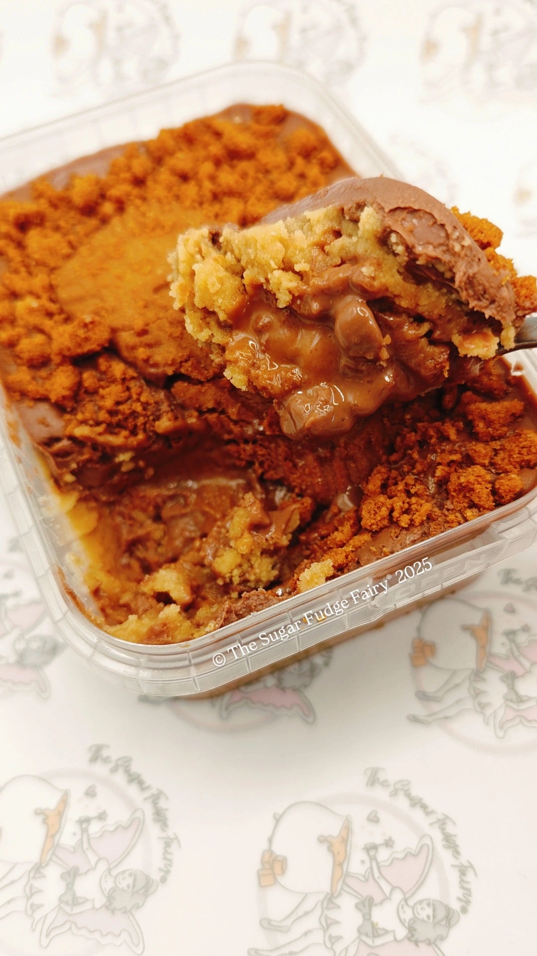 Biscoff Stuffed Cookie Dough