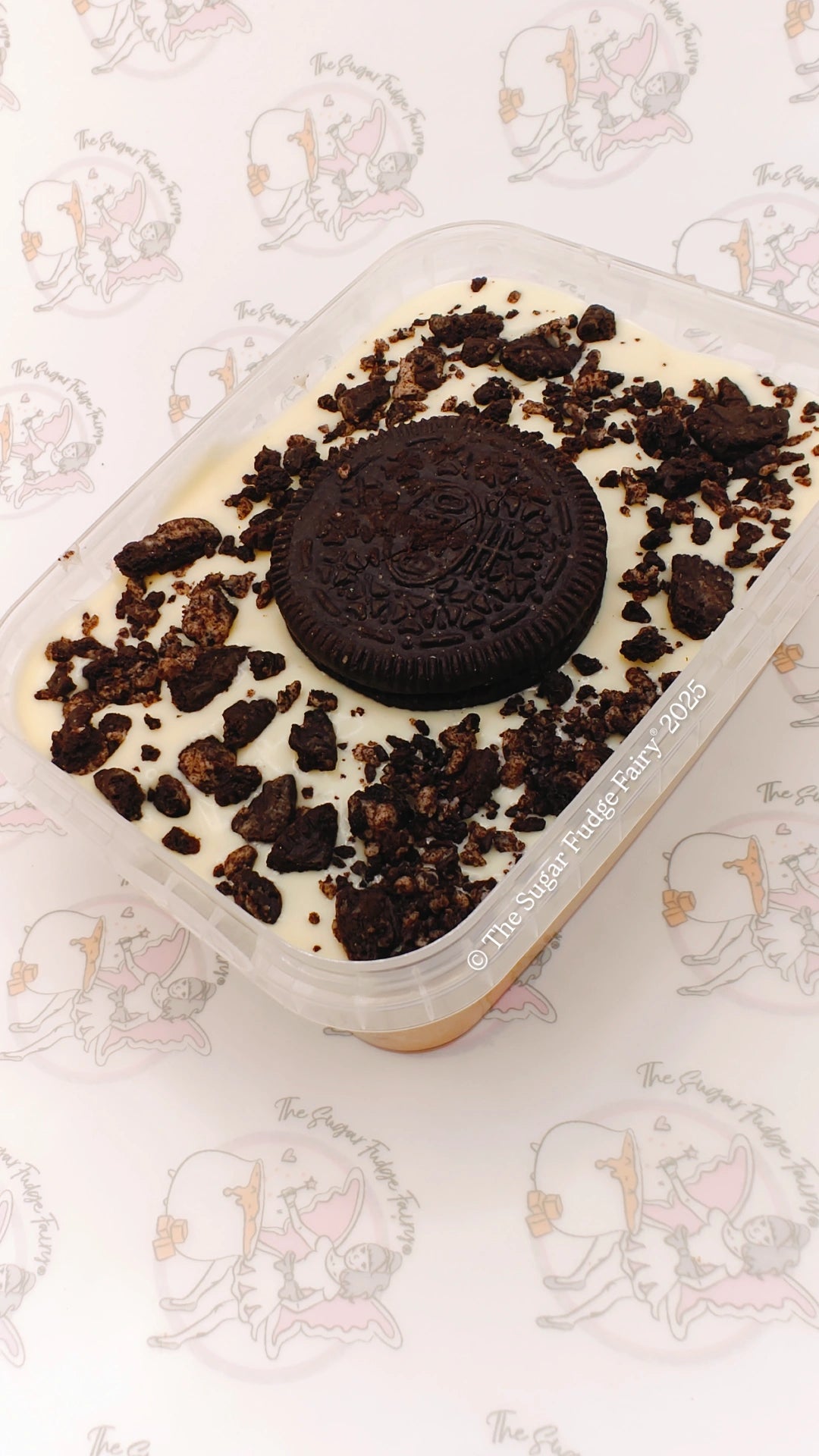 Cookies and Cream Stuffed Cookie Dough
