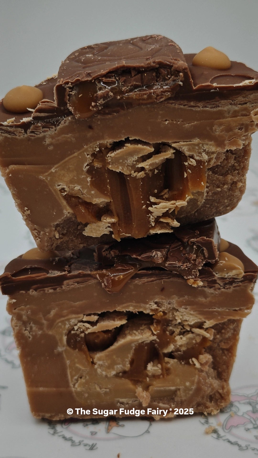 Chocolate Caramel Fudge Cup