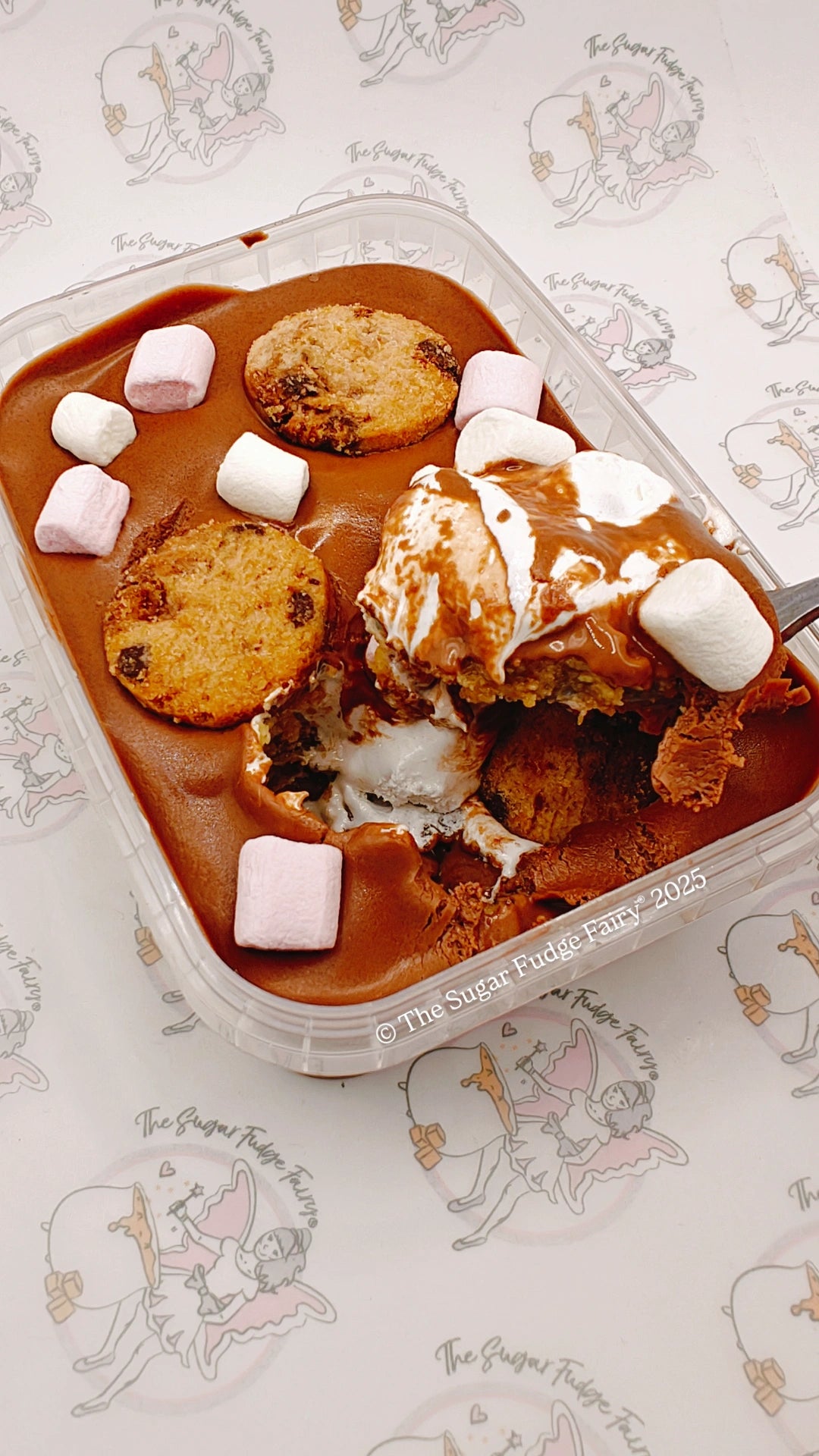 S'mores Stuffed Cookie Dough