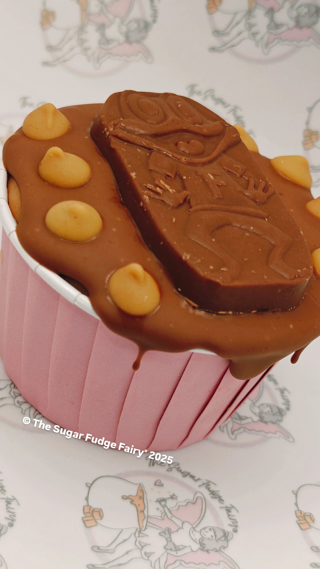 Chocolate Caramel Fudge Cup