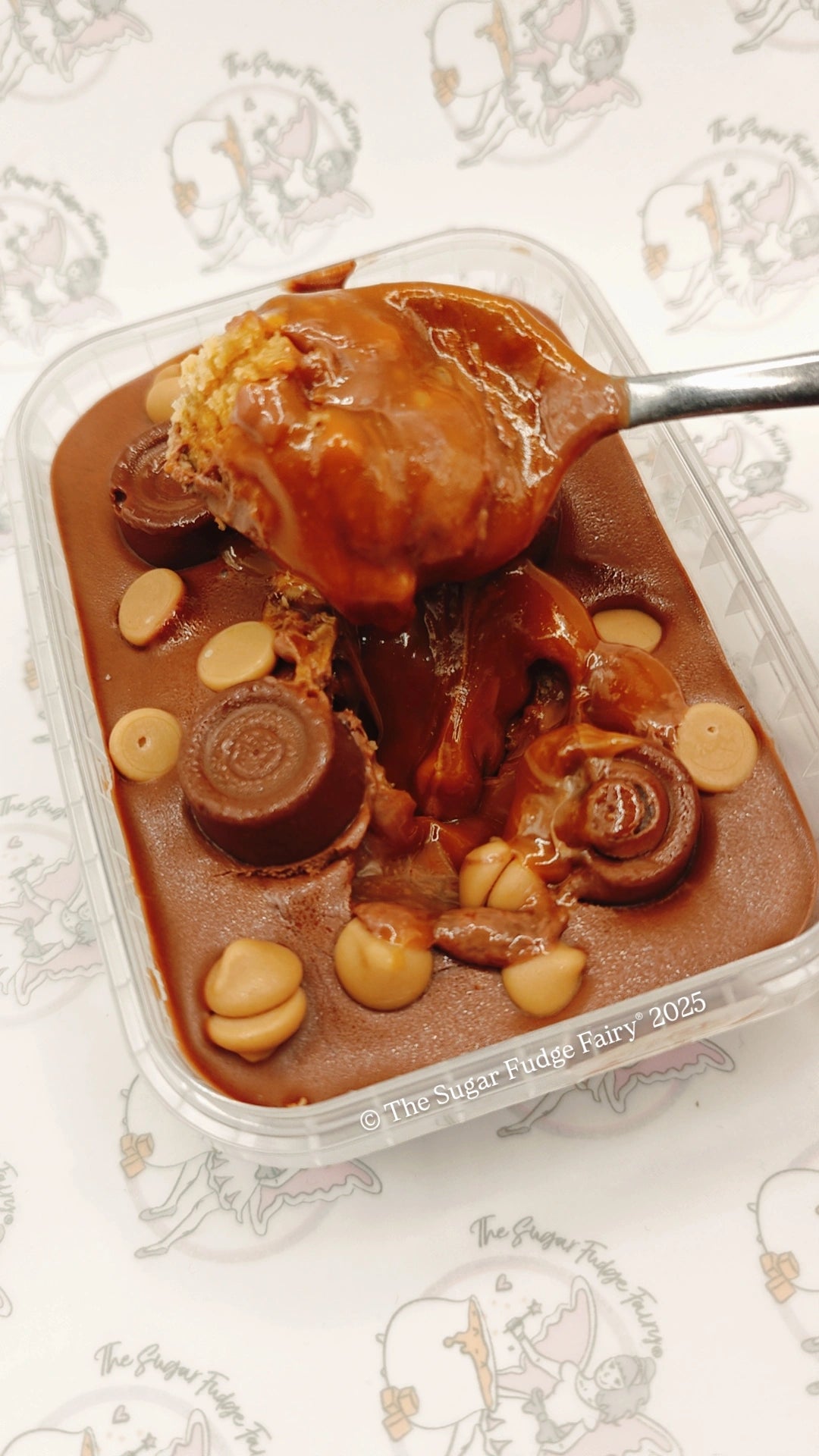 Salted Caramel Stuffed Cookie Dough