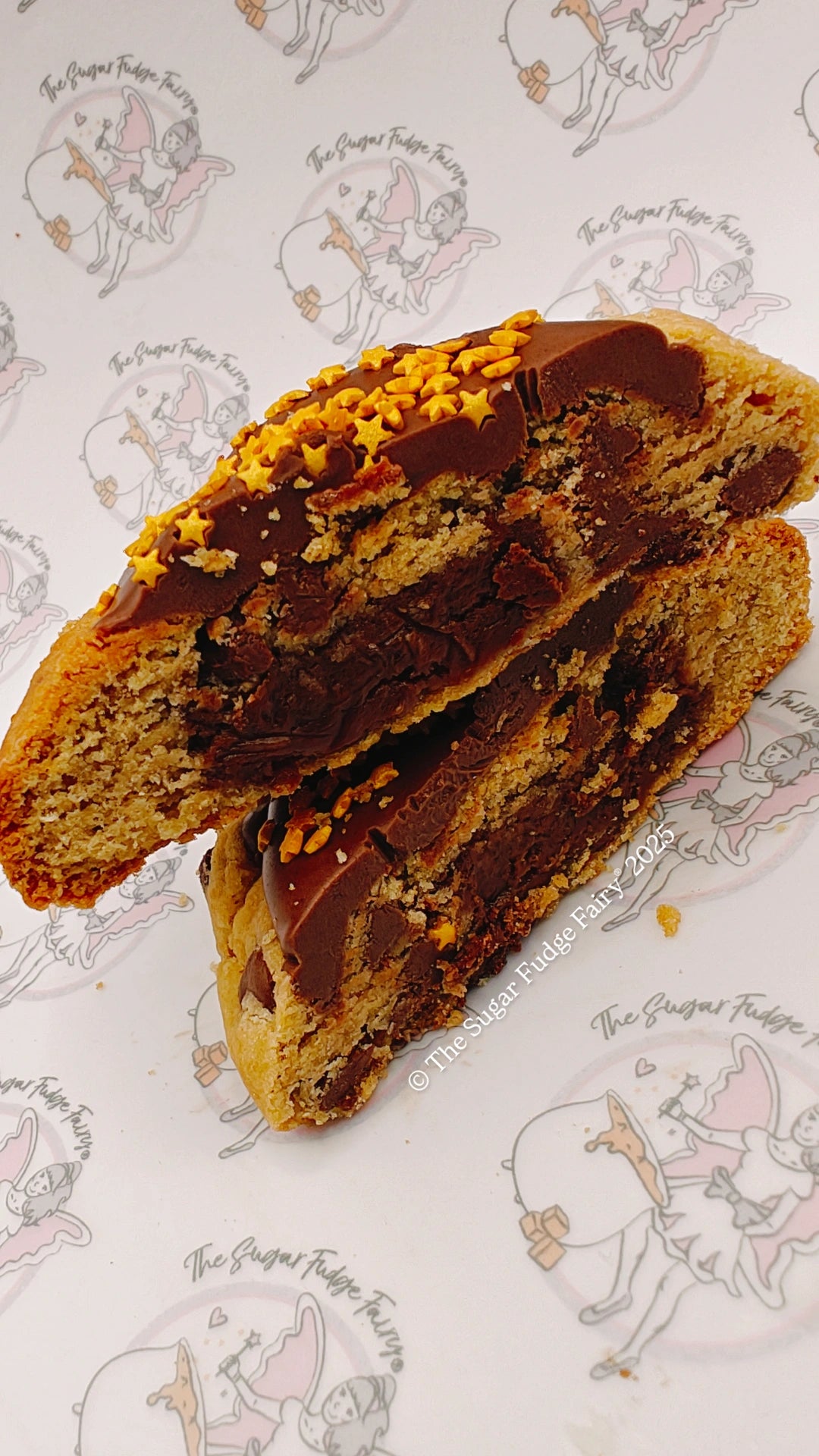 NYC Stuffed Cookie (Chocolate Caramel)