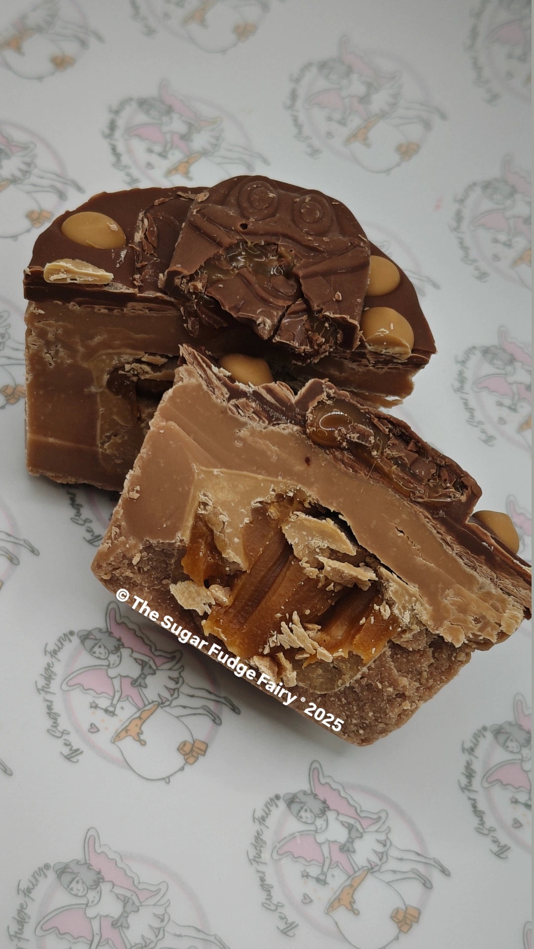 Chocolate Caramel Fudge Cup