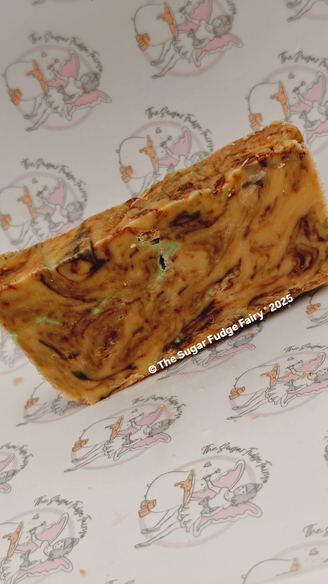 Mint Choc Chip Fudge Slice