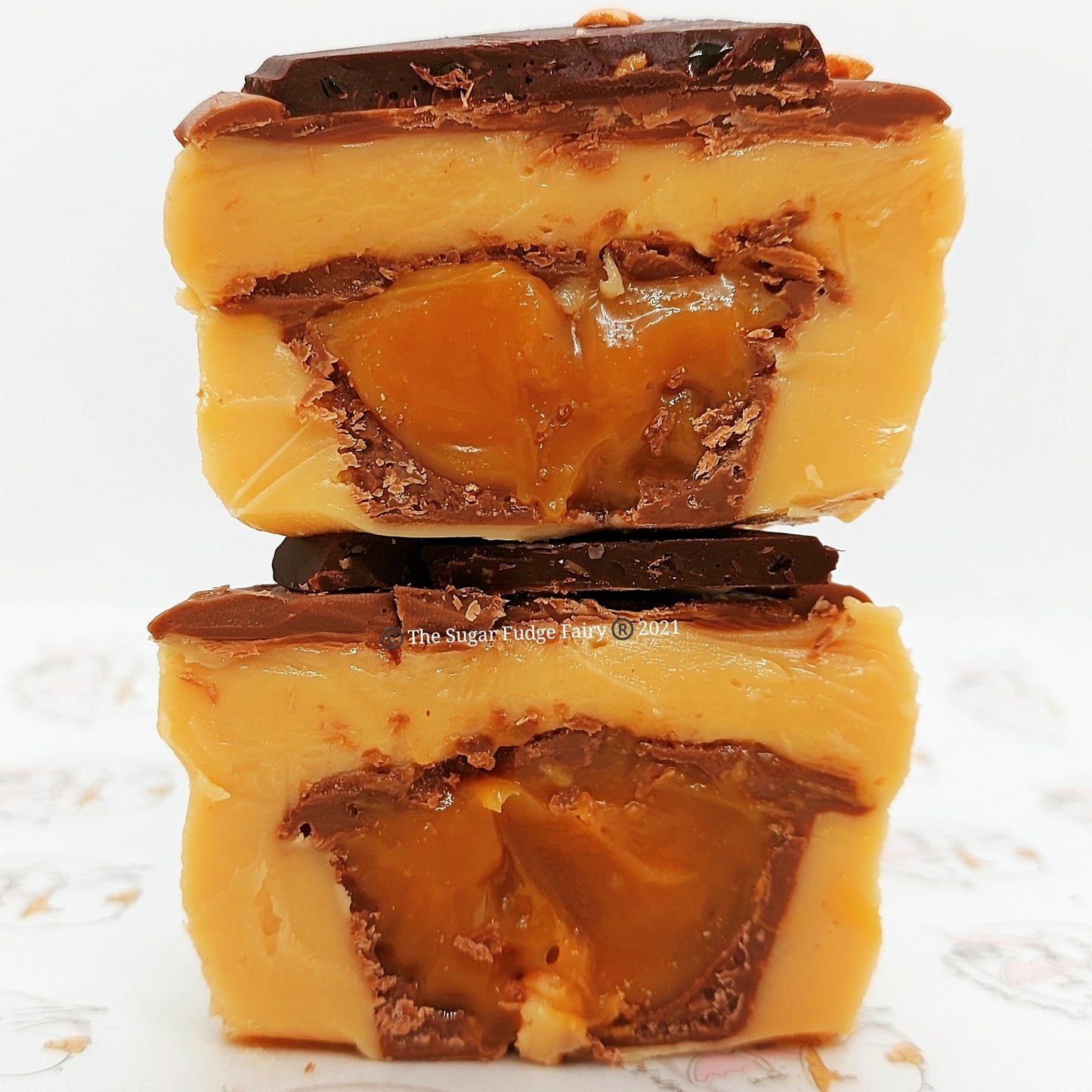 Salted Caramel Fudge Cup