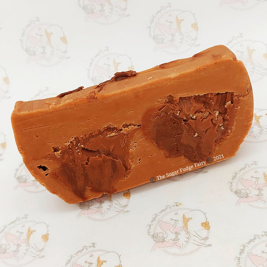 Stuffed Fudge Slice (Nutella)
