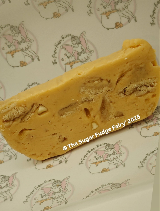 Apple Pie and Custard Fudge Slice