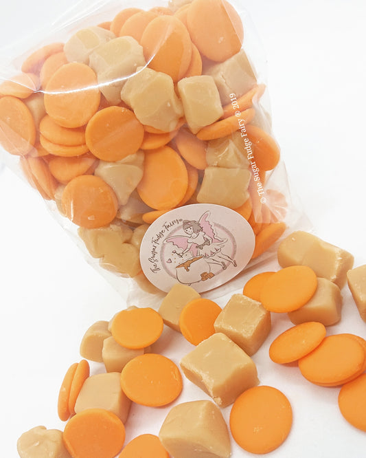 Vanilla Fairy Crumble with Orange Chocolate