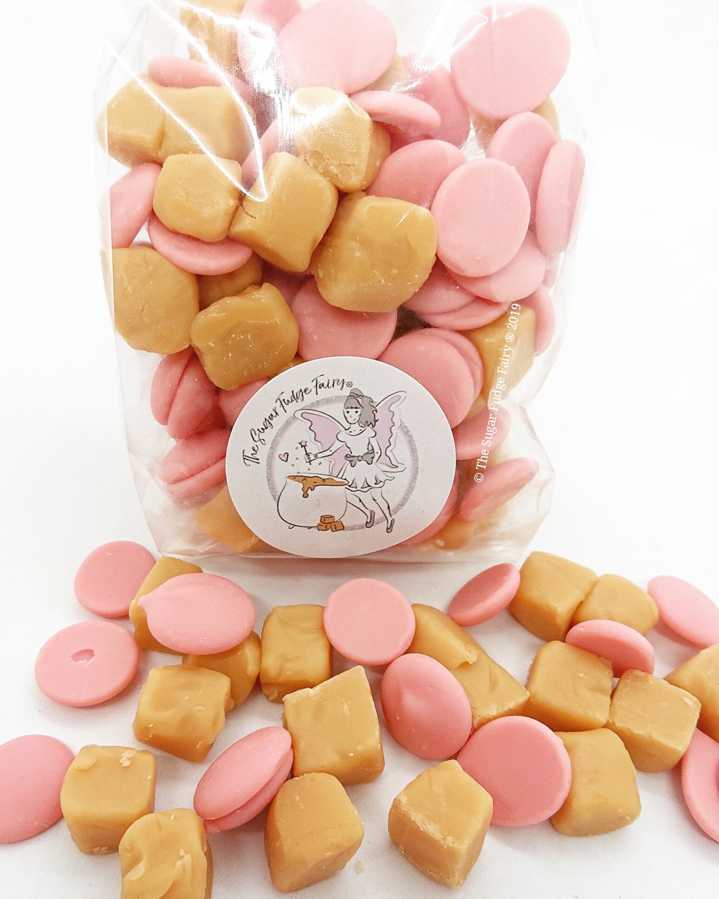 Vanilla Fairy Crumble with Strawberry Chocolate