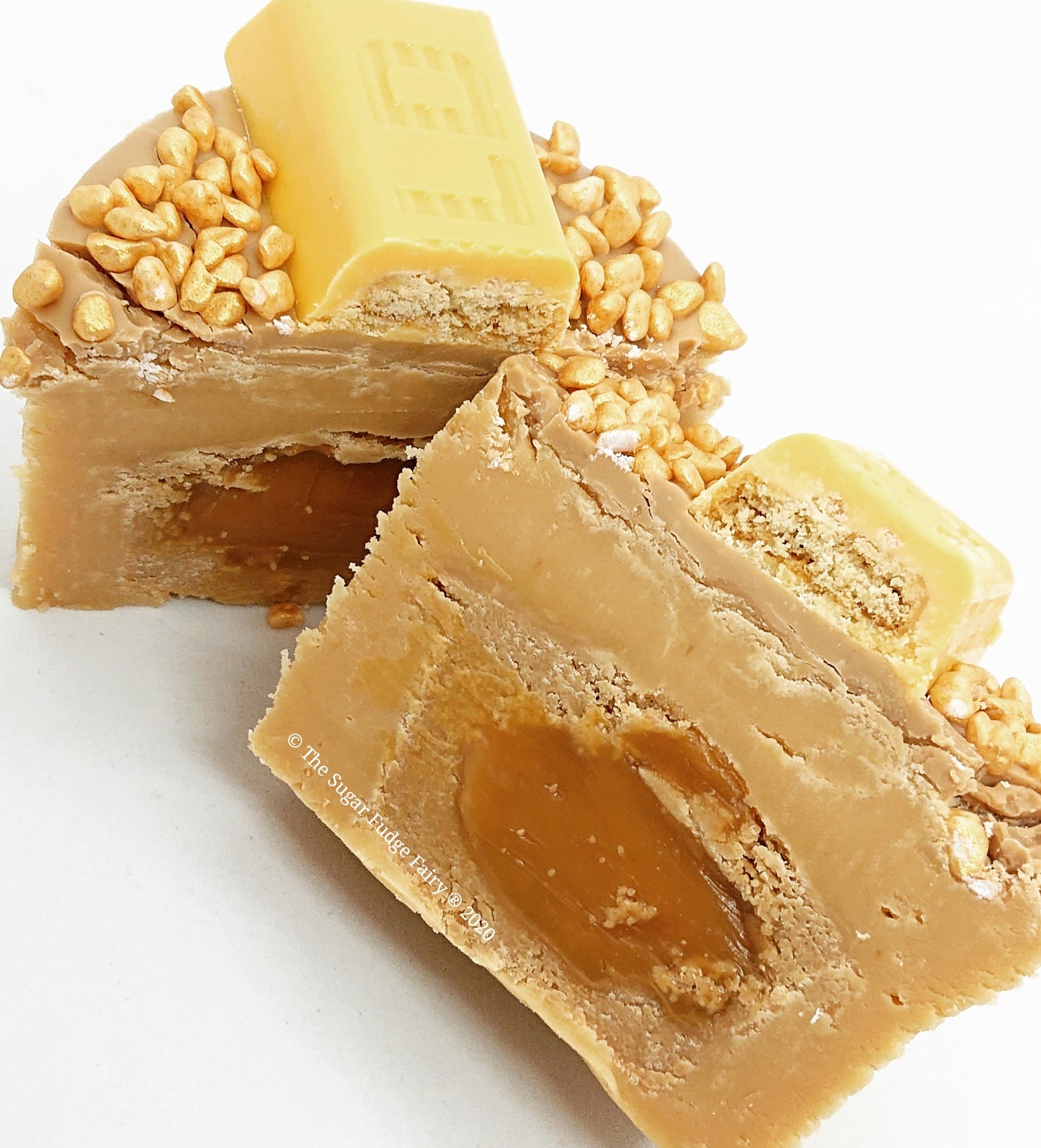 Pot of Gold Fudge Cup