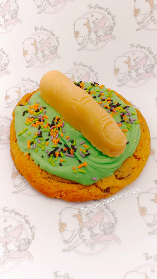 Halloween Topped Cookie