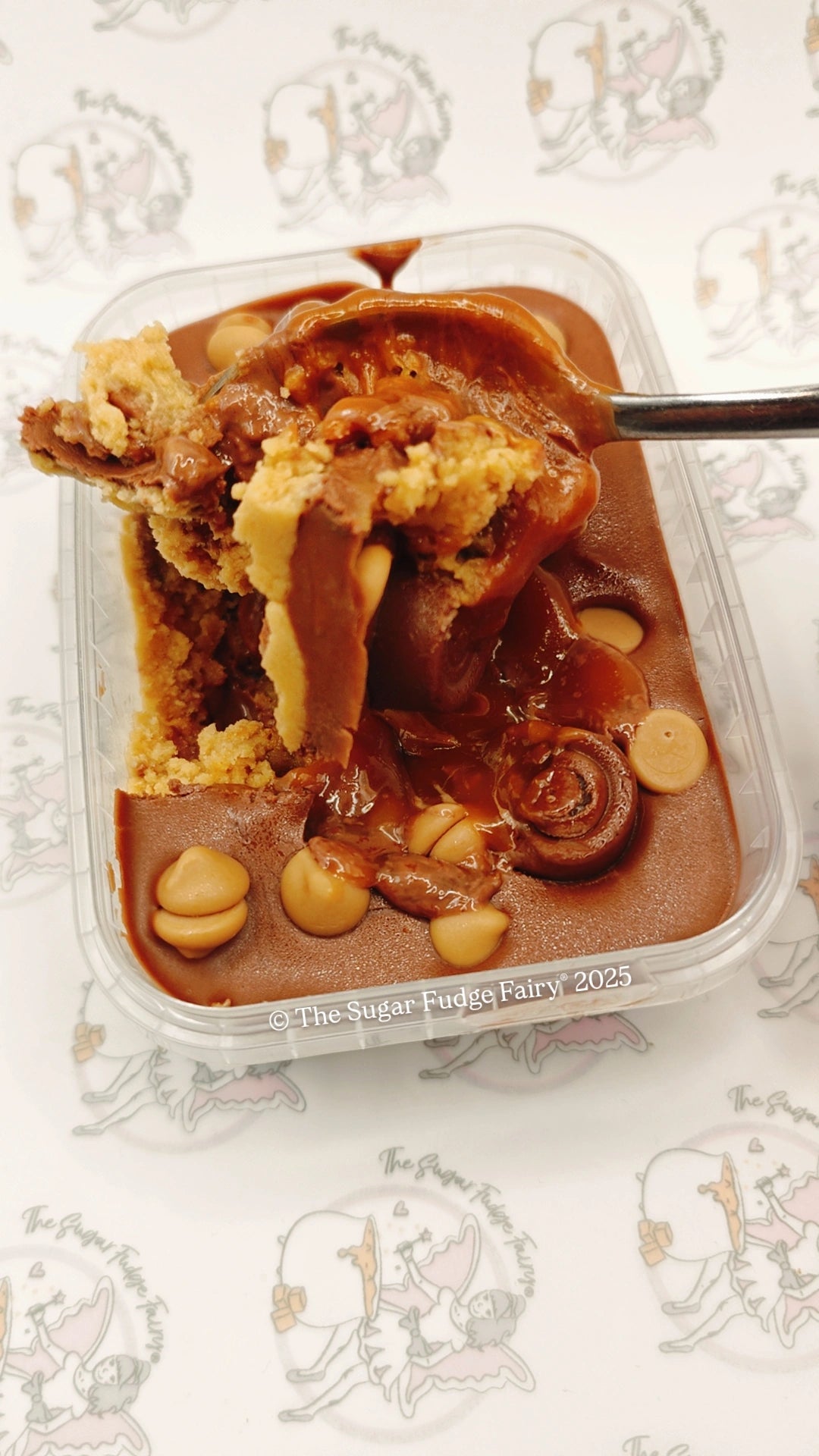 Salted Caramel Stuffed Cookie Dough
