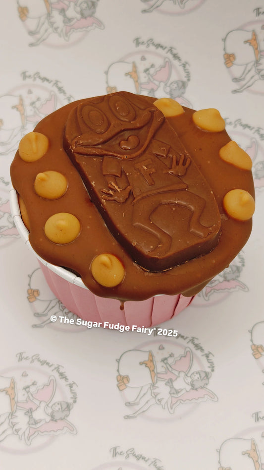Chocolate Caramel Fudge Cup