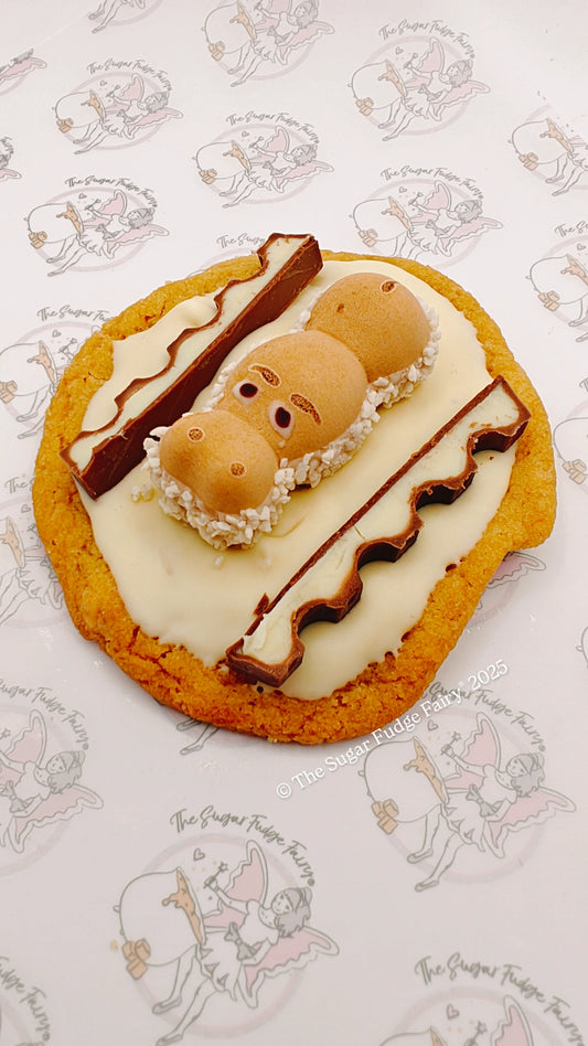 Topped Cookie (Kinder Hippo)