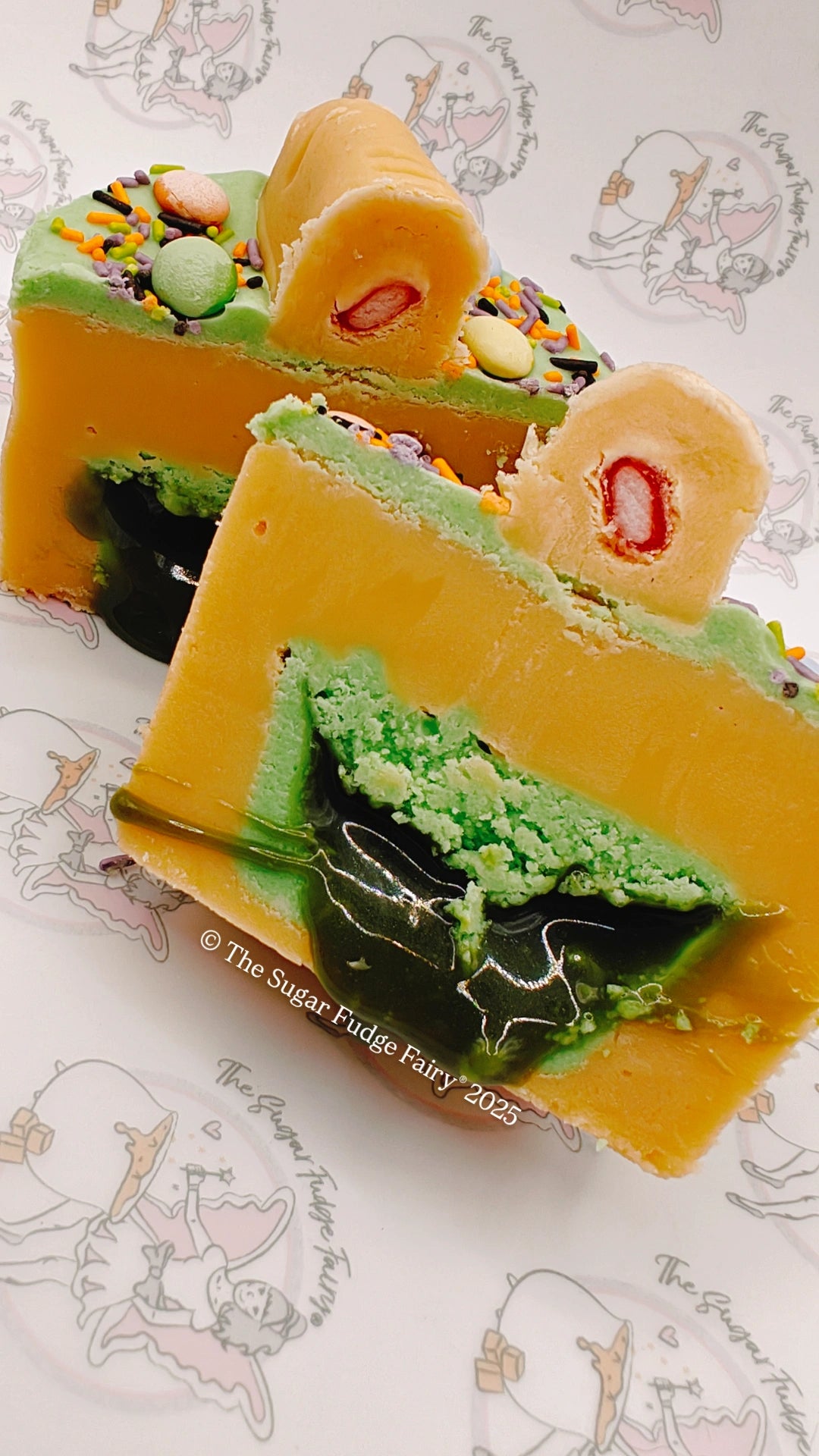 Halloween Fudge Cup