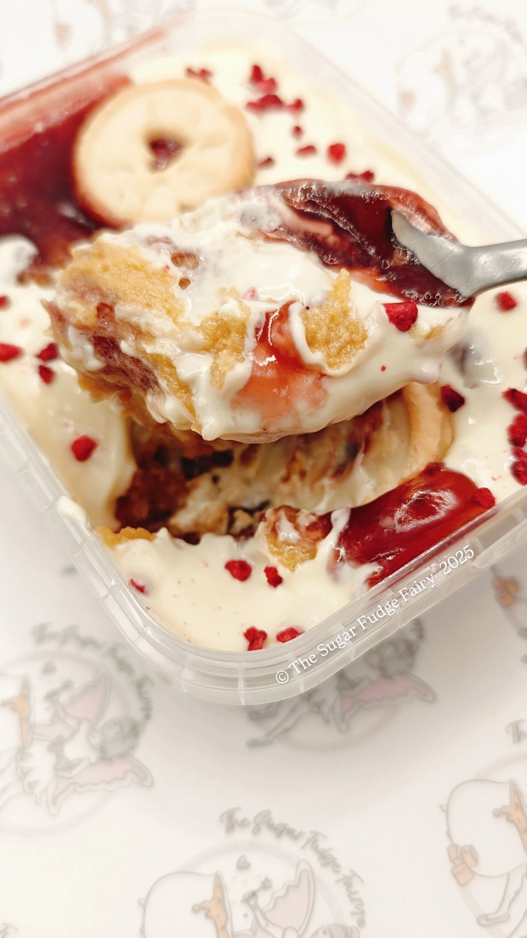 White Chocolate and Raspberry Cookie Dough