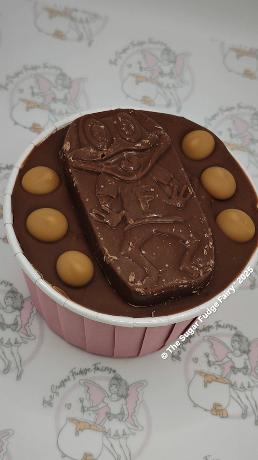 Chocolate Caramel Fudge Cup