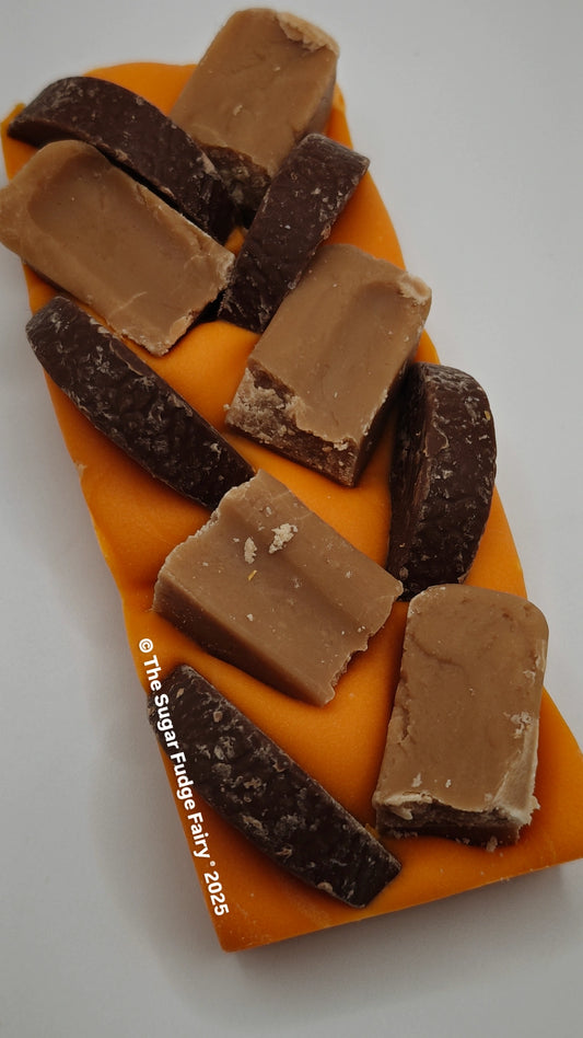 Chocolate Orange Fairy Crumble Chocolate Bar