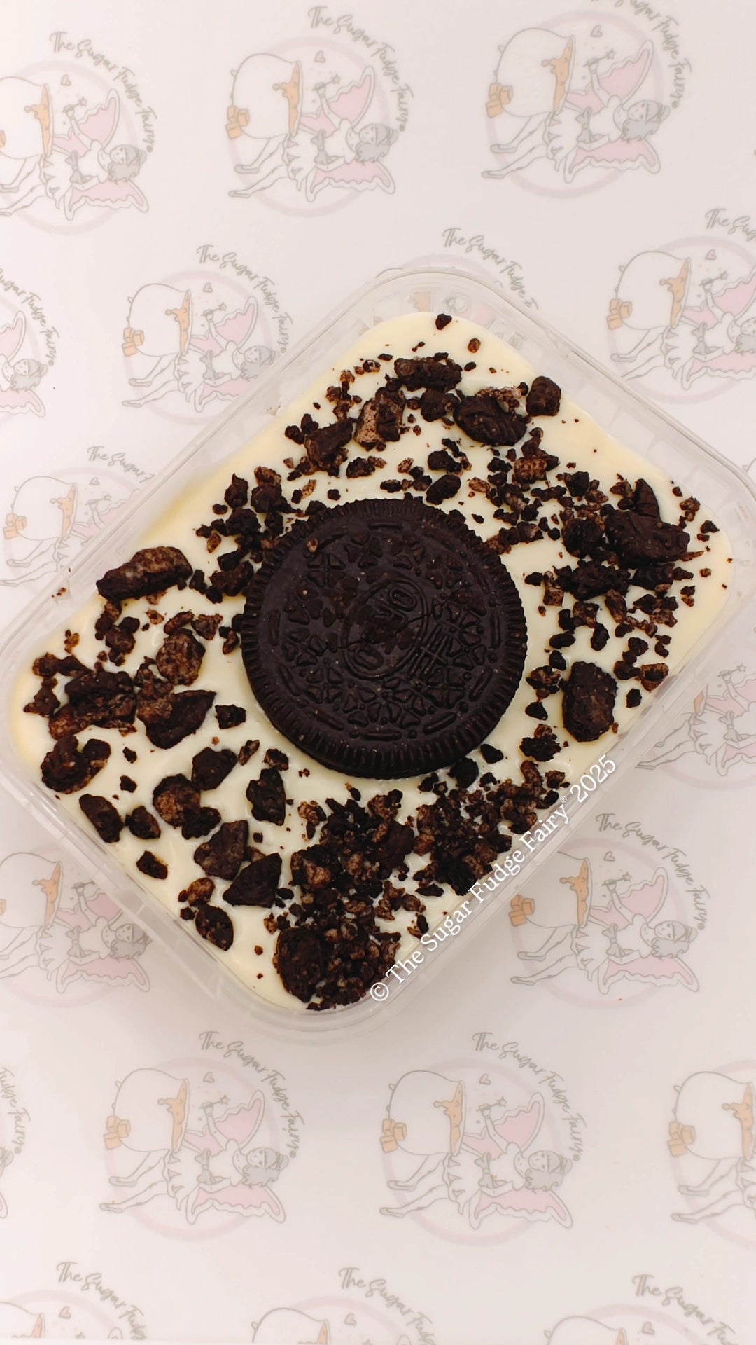 Cookies and Cream Stuffed Cookie Dough