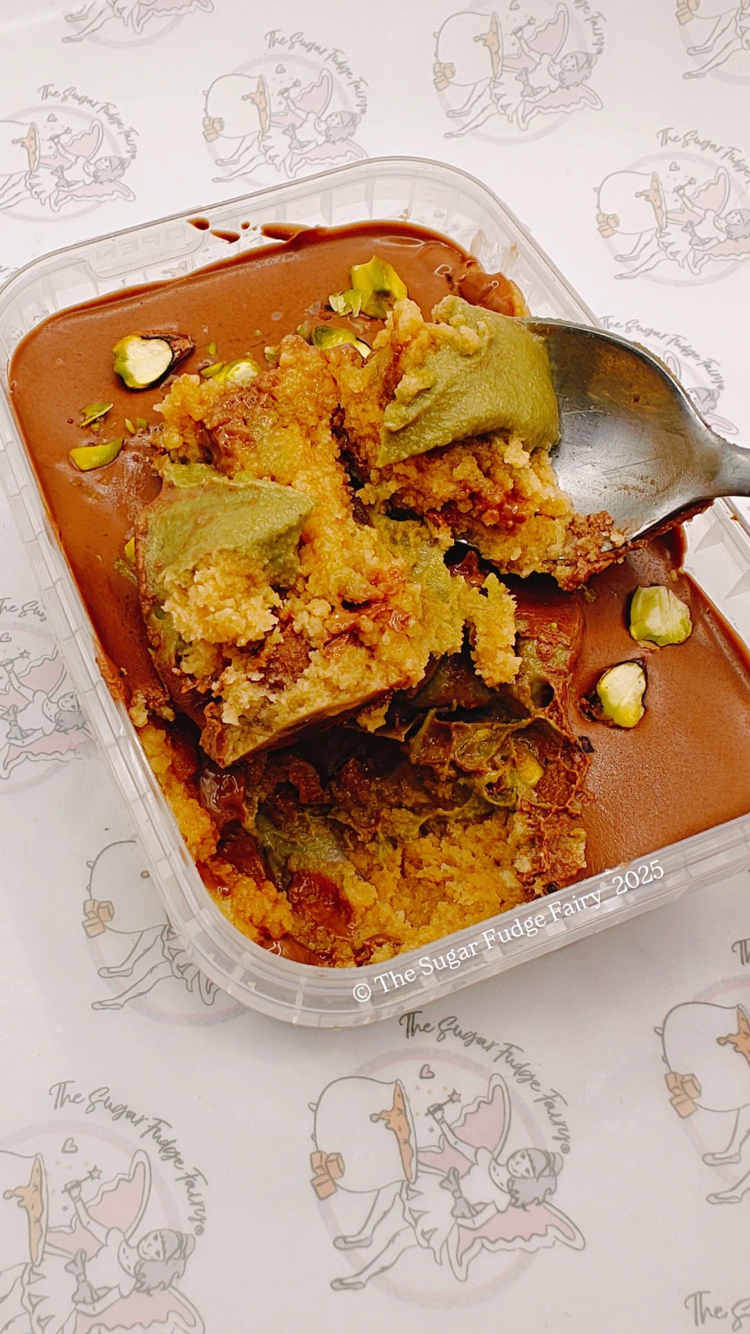 Pistachio Stuffed Cookie Dough