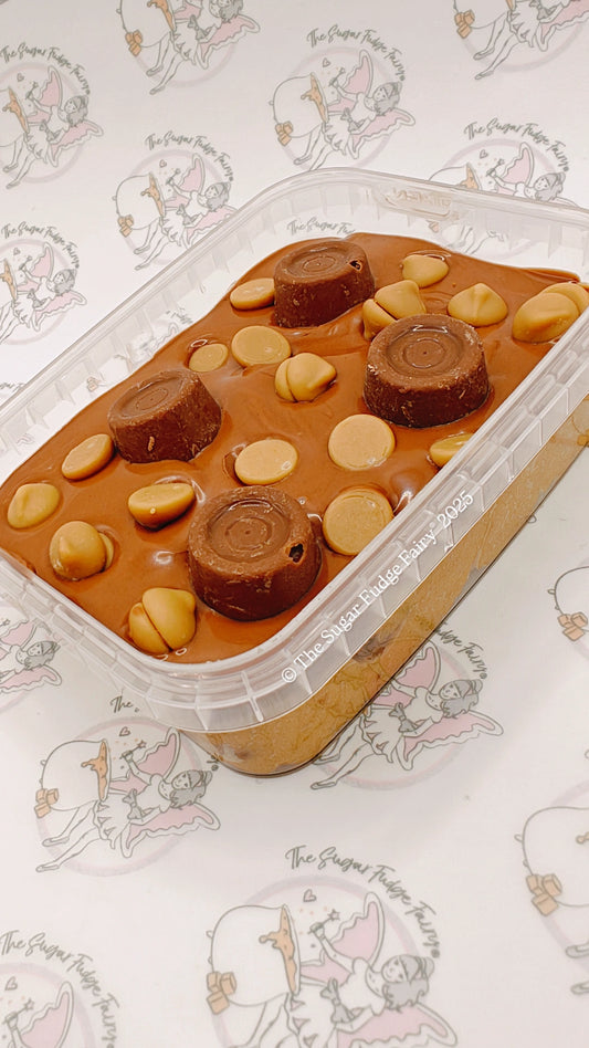 Salted Caramel Stuffed Cookie Dough