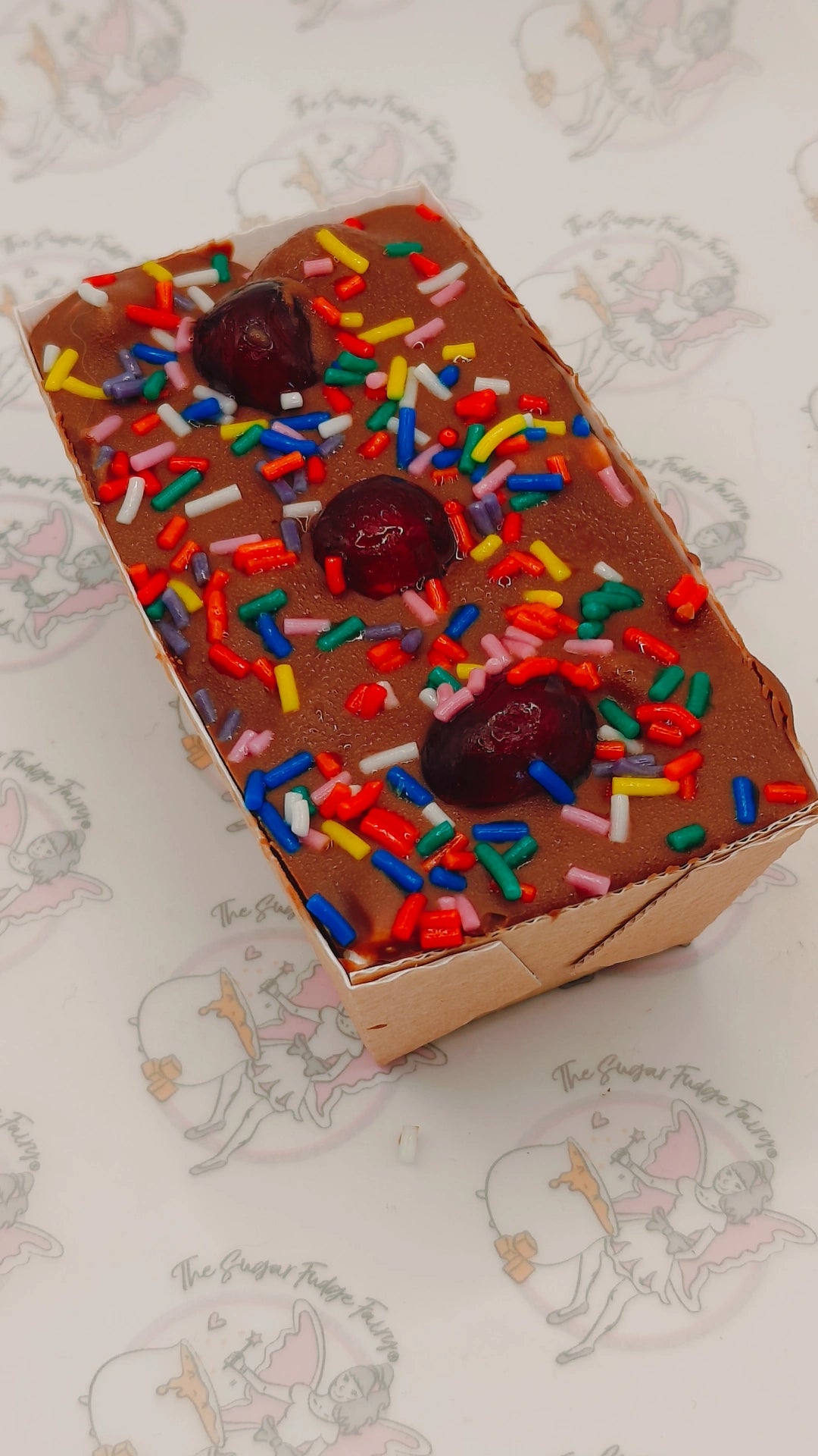 Fairy Crumble Rocky Road with Cherries