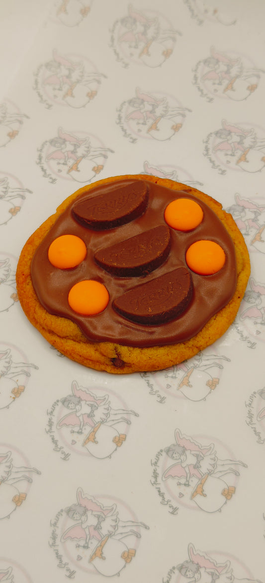 Topped Cookie (Chocolate Orange)